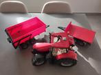 Tractor met twee aanhangwagens in plastiek 20euro, Hobby en Vrije tijd, Ophalen