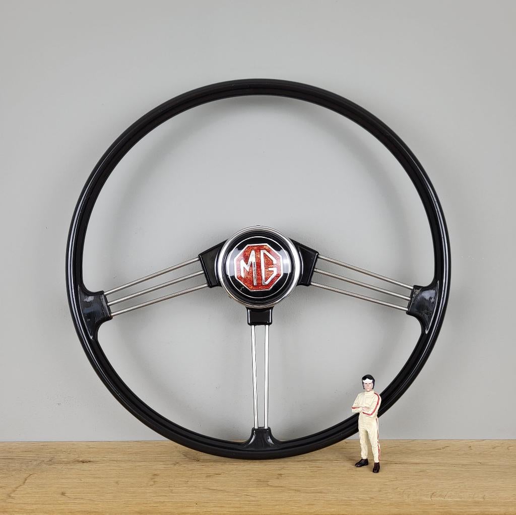 MGB Mk1 banjo stuur (1964) - Classic Steering Wheel Shop, Auto-onderdelen, Verzenden, Gebruikt, MG