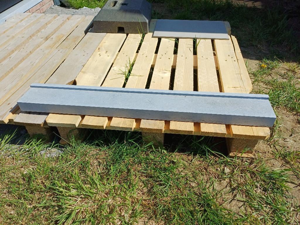 Deur dorpel blauwe steen, Ophalen, Nieuw