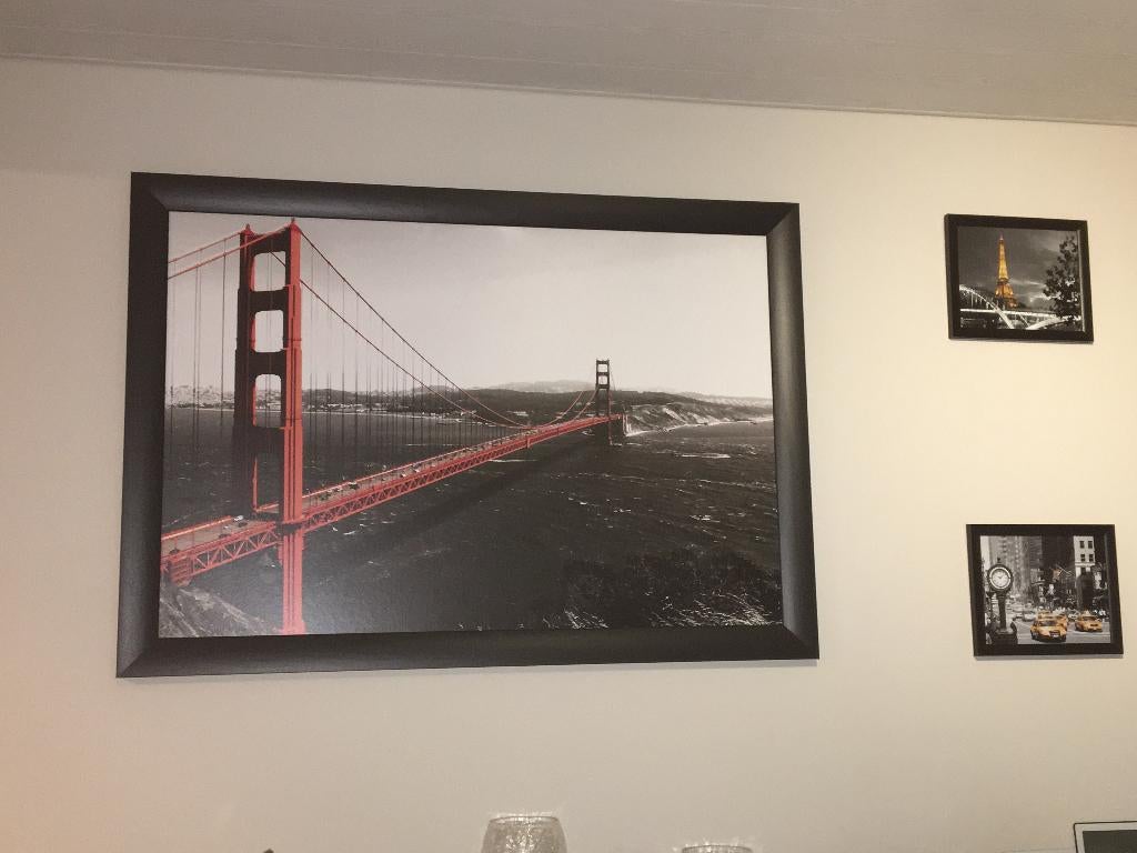 Cadres style industriel - San Francisco -New York- Paris, Maison & Meubles, Enlèvement