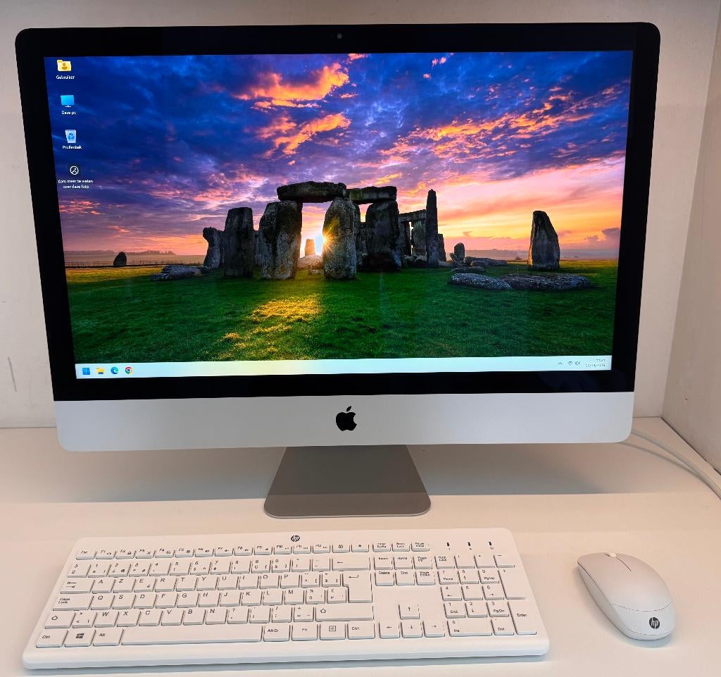 !!! iMac 27” Retina 5K - Windows 11 Pro - SSD - Core i5 !!!, Computers en Software, Apple Desktops, 27"inch 5K Retina, IMac, Zo goed als nieuw