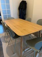 Table de salle à manger Maison du Monde en chêne massif, Maison & Meubles, Enlèvement, Comme neuf