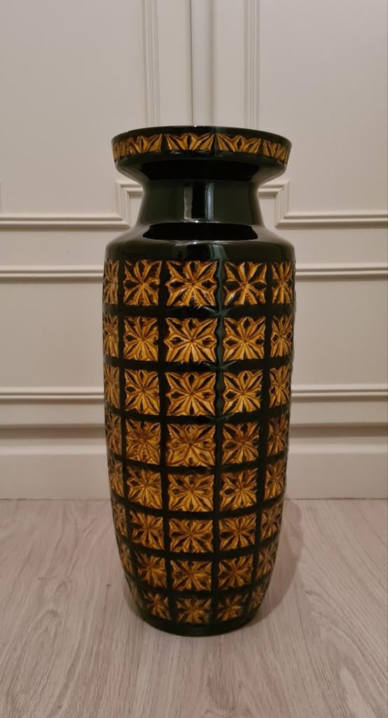 VINTAGE VAAS WEST GERMANY SCHEURICH 261 - 53, Huis en Inrichting, Woonaccessoires | Vazen, Ophalen