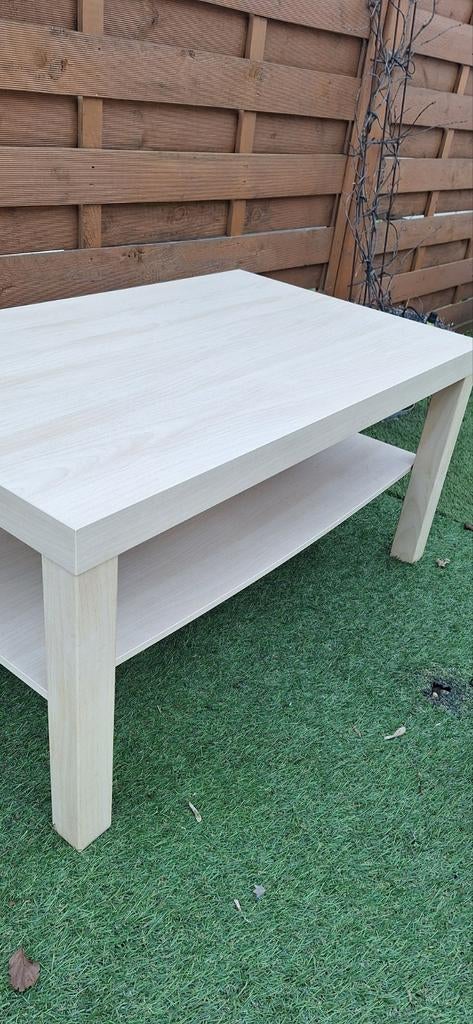 Table basse Lack Ikea chène blanchi 90x55 cm, Maison & Meubles, Tables | Tables de salon, Enlèvement