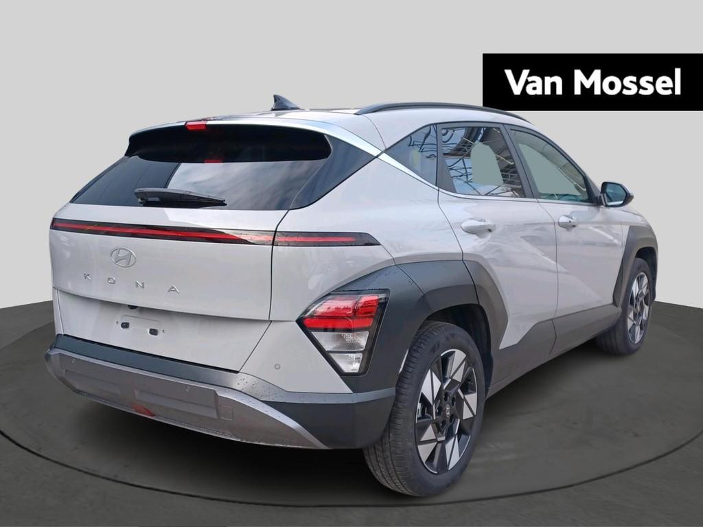 Hyundai Kona 1.6 GDi Hybrid Feel 6-DCT, Auto's, Stof, Gebruikt, 4 cilinders, 2 kWh