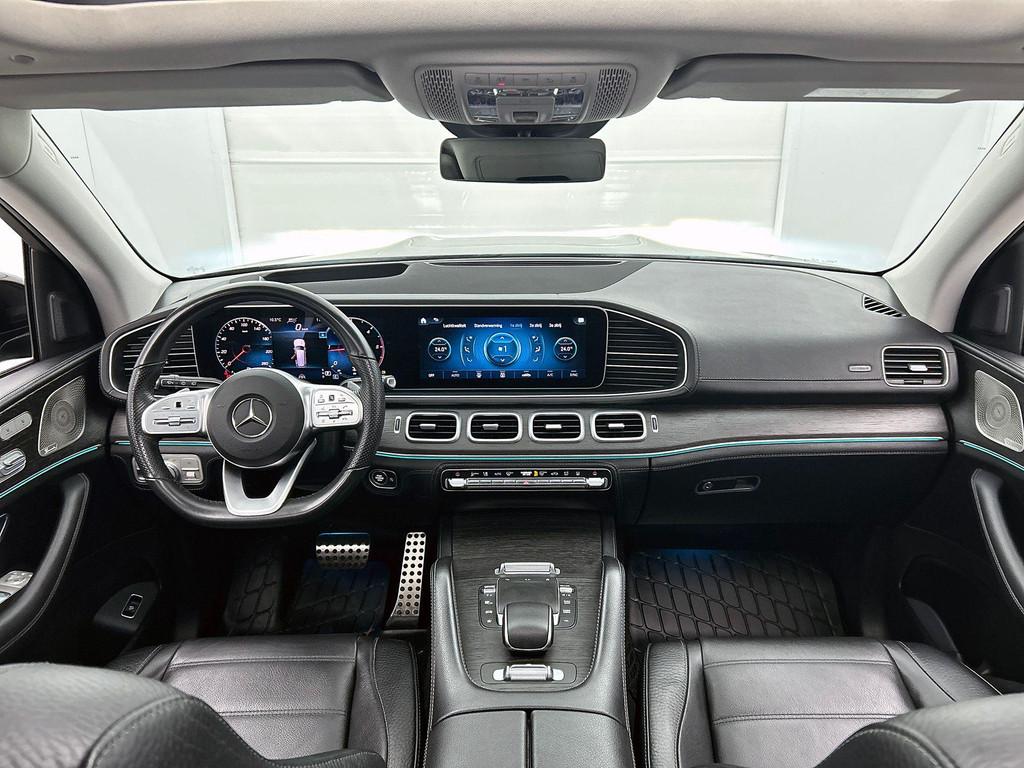 Mercedes-Benz GLS-Klasse 400 D 4MATIC AMG Line Night Pack |, Auto's, Mercedes-Benz, Stof, Gebruikt, 7 zetels, 4x4