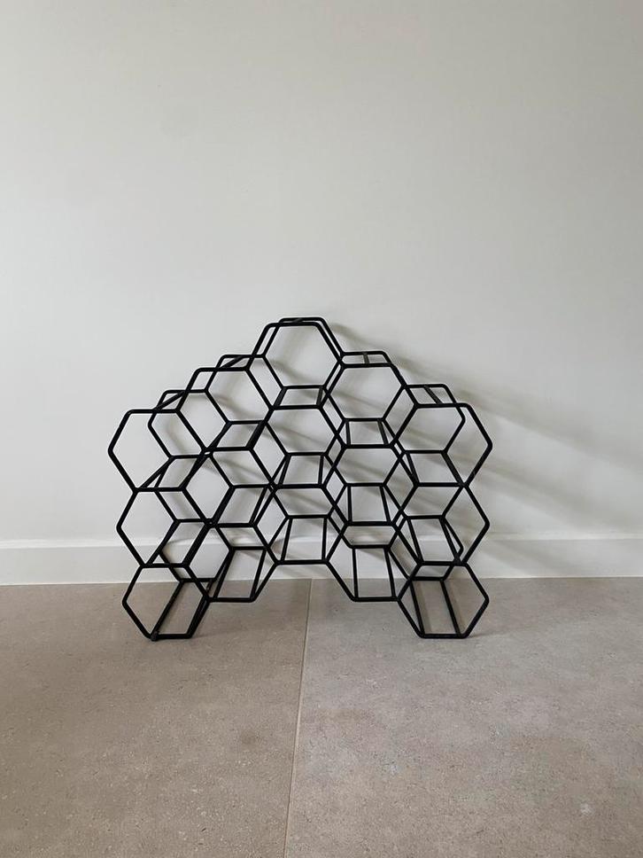 XL Boom decoratief metalen wijnrek 12 stuks te verkrijgen., Huis en Inrichting, Woonaccessoires | Wijnrekken, Zo goed als nieuw