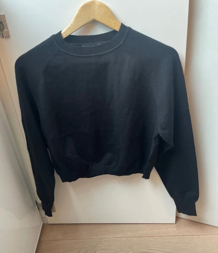 Pull court noir TU Hangar 86, Neuf, Taille 36 (S), Hangar86, Noir