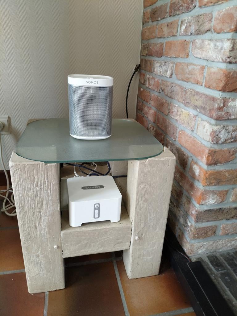 Bijzettafeltje, Ophalen