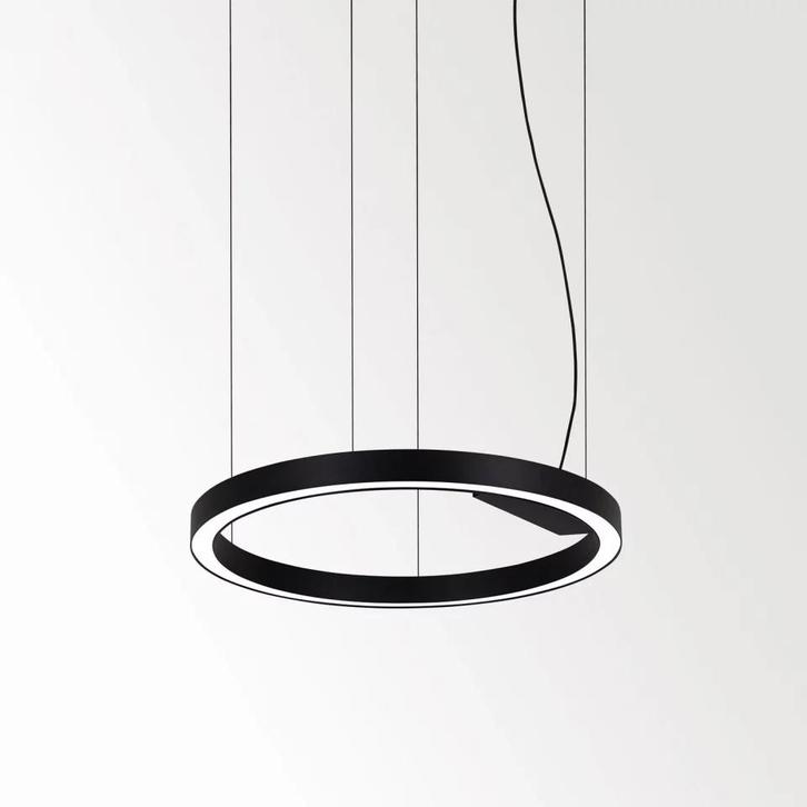Delta Light design lamp LED ring 80cm, Huis en Inrichting, Lampen | Hanglampen, Zo goed als nieuw, Ophalen