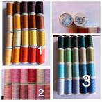 Lot  20 nouvelles bobines de fil à coudre, duo de la marque, Hobby & Loisirs créatifs, Couture & Fournitures, Enlèvement ou Envoi