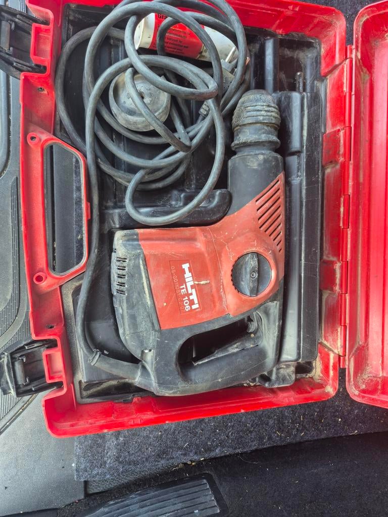 Hilti TE  106, Ophalen