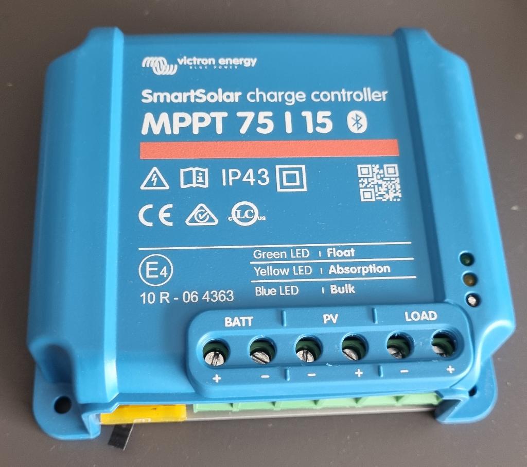 Victron controller 70/15 zonnepaneel systeem, Ophalen
