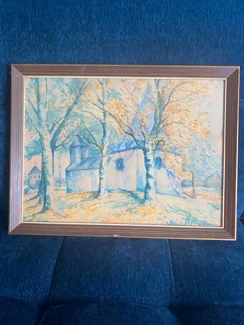 tableau de Louis Van Meerbeek (1908-1981), Antiquités & Art, Art | Peinture | Classique, Enlèvement