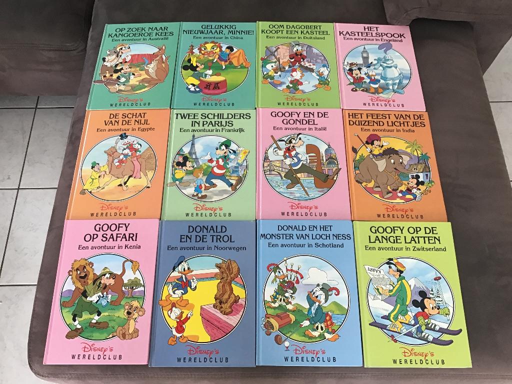 12 x Disney’s Wereldclub., Ophalen of Verzenden, Disney, Sprookjes