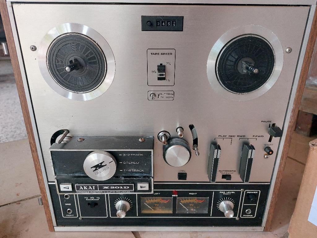 AKAI X201D, Audio, Tv en Foto, Cassettedecks, Ophalen, Dubbel, Akai