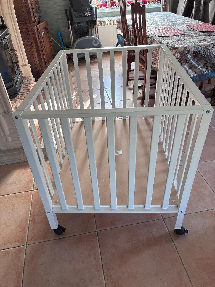 Parc pour bébés, Enfants & Bébés, Parcs, Comme neuf, Rectangulaire, Réglable en hauteur, Roulettes, Enlèvement