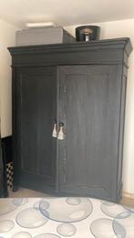 Houten kleerkast met legplanken, Huis en Inrichting, Kasten | Kleerkasten, Ophalen, Gebruikt
