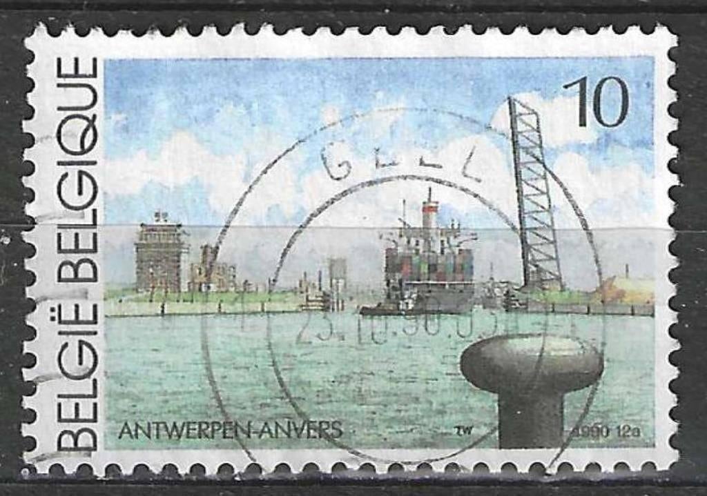 Belgique 1990 - Yvert/OBP 2377 - Tourisme - Anvers (ST), Envoi, Affranchi, Oblitéré