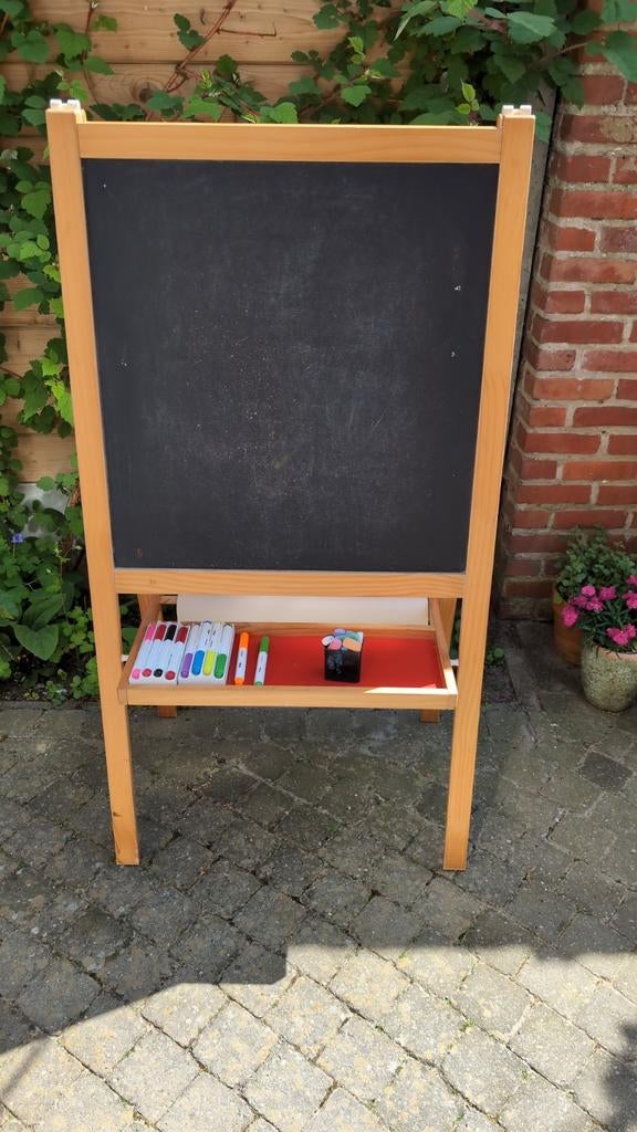 ikea schoolbord en toebehoren, Diversen, Schoolborden, Ophalen, Gebruikt, Whiteboard