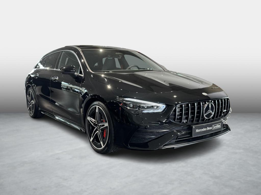 Mercedes-Benz CLA AMG 35 4MATIC Shooting Brake + PANO DAK +, Auto's, Automaat, CLA, Gebruikt, 4 cilinders