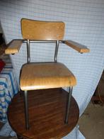 vintage kinderstoel schoolmeubel, Antiquités & Art, Enlèvement