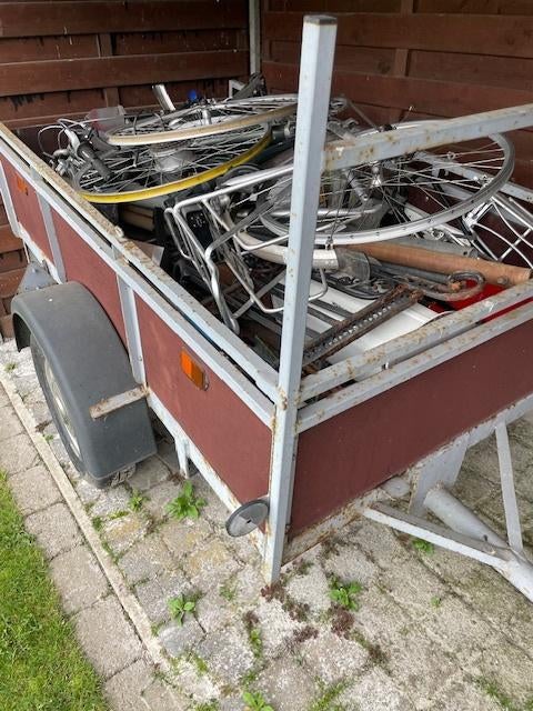 Mooi remorkje voor kleine klusjes, Auto diversen, Aanhangers en Bagagewagens, Gebruikt, Ophalen