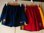 2 shorts de foot, 1 Belgique + 1 FCB ( 9€ pour les 2 ), Enlèvement ou Envoi, Vêtements de sport ou Maillots de bain