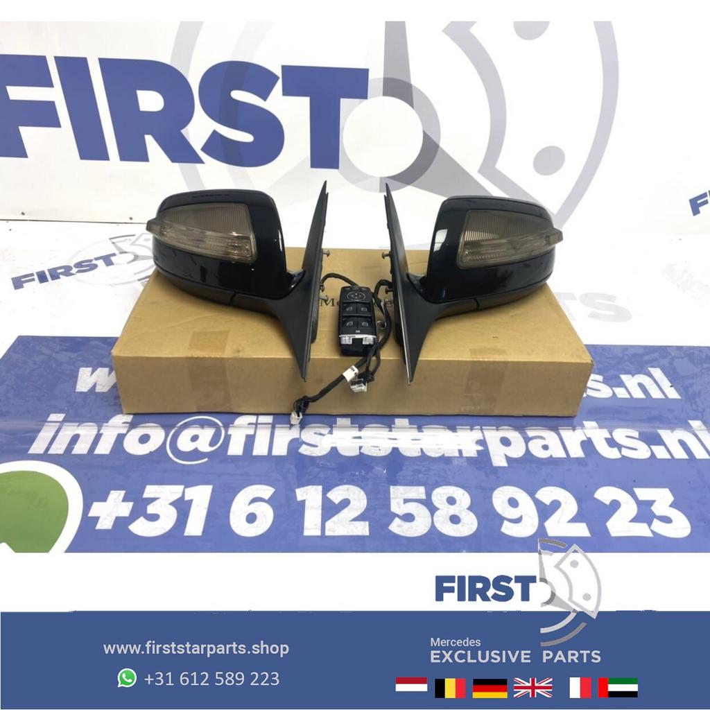 W204 C63 AMG Elektrisch inklapbare spiegels Set Mercedes C K, Utilisé, -, -, Enlèvement ou Envoi