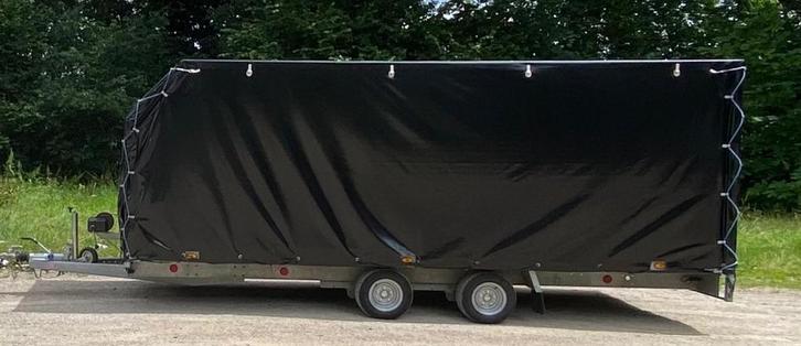 Gesloten aanhangwagen/ remorque Henra, Autos : Divers, Remorques, Comme neuf, Enlèvement