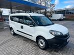 Fita Doblo met trekhaak en dakrails 70kw 70400km, Auto's, Fiat, 4 cilinders, Wit, Bedrijf, Handgeschakeld