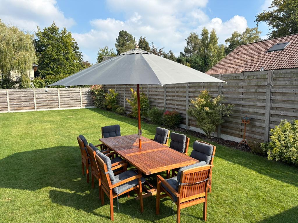 Tuinset, Ophalen, Tuinset, Hout, Eettafel