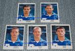 Panini Football 2001/R.C. Genk/5 autocollants, Enlèvement ou Envoi, Comme neuf, Affiche, Image ou Autocollant