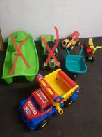 Buiten speelgoed, Ophalen, Gebruikt