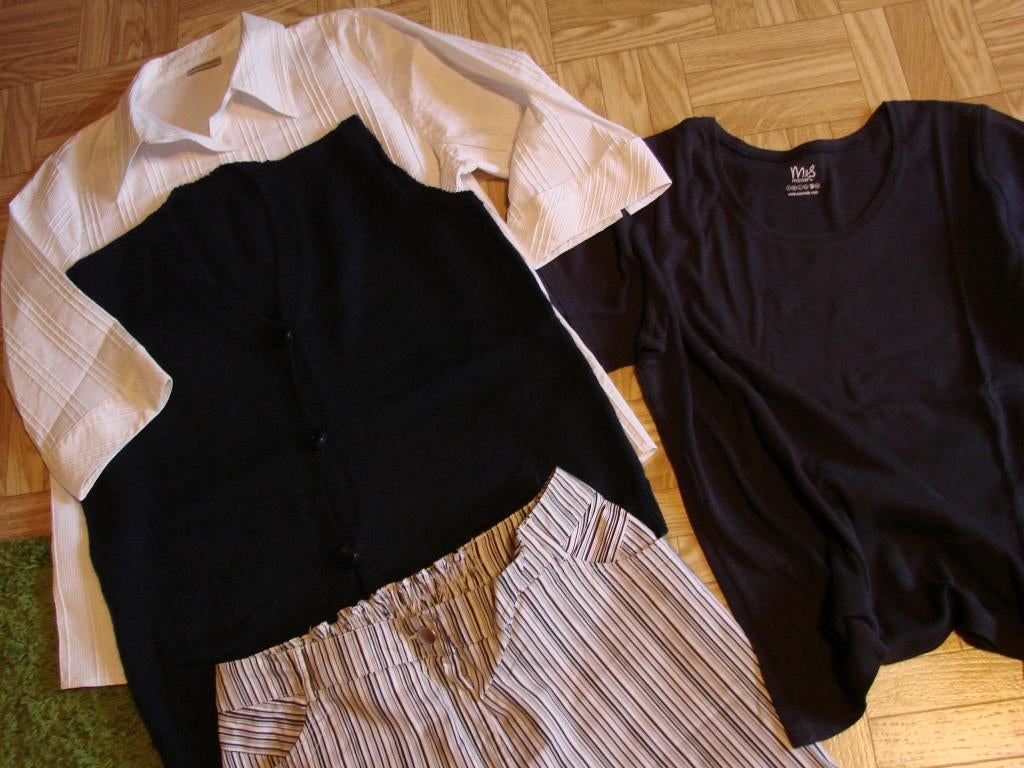 pakket dames kleding maat 46-48, Ophalen, Overige typen, Overige kleuren, MAYERLINE.