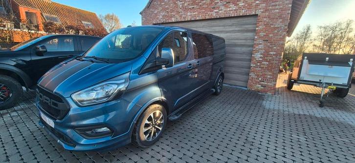 Ford Transit Custom Sport, Auto's, Ford, Particulier, Transit, Achteruitrijcamera, Adaptieve lichten, Airbags, Airconditioning