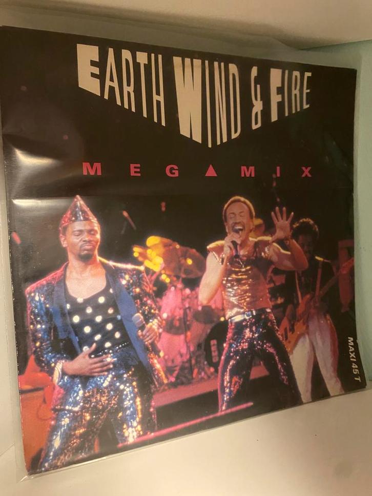 Earth Wind & Fire – Megamix - maxi_single 12", CD & DVD, Vinyles | R&B & Soul, Utilisé, Soul, Nu Soul ou Neo Soul, Envoi