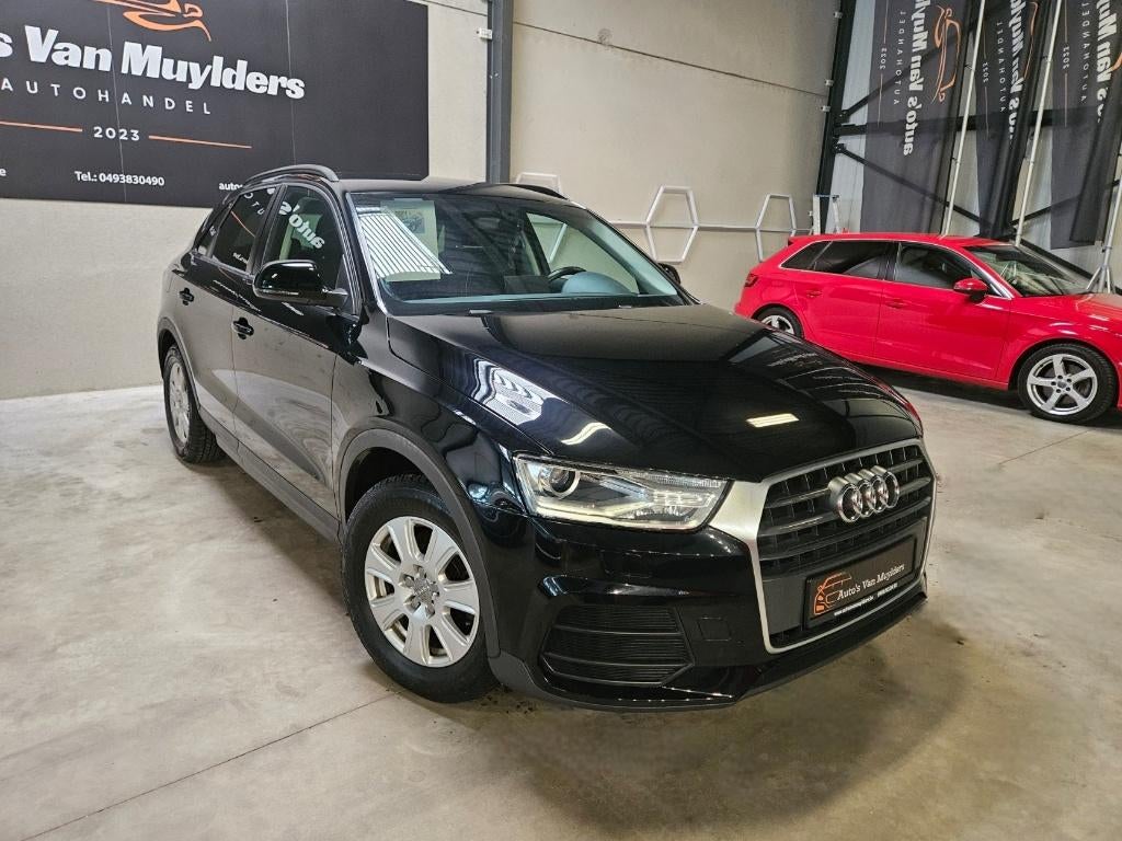 Audi Q3 Sport 1.4 tsi 150pk  12 maanden garantie, Auto's, Voorwielaandrijving, Stof, 140 g/km, Zwart