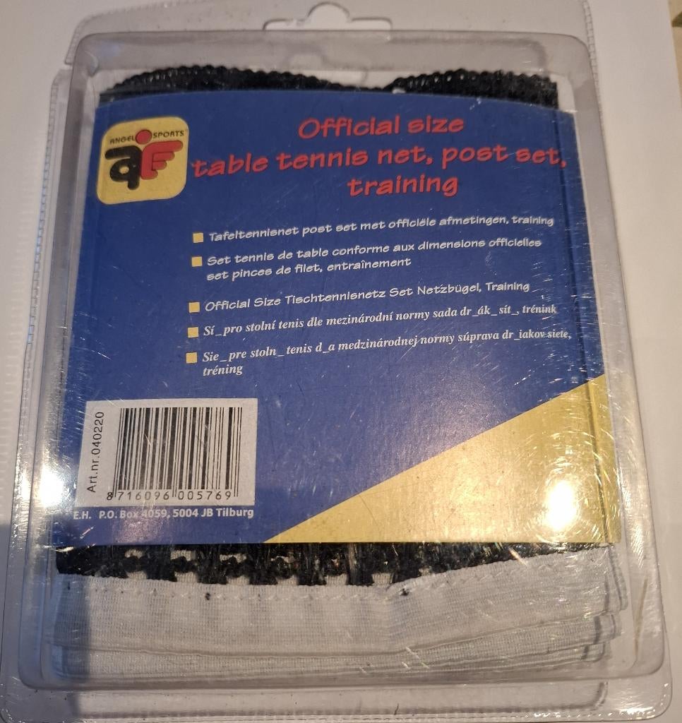 Filet de tennis de table, Sports & Fitness, Enlèvement ou Envoi, Neuf, Table d'intérieur, Format de concours