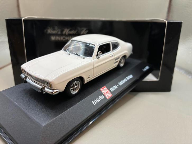 Ford Capri 1600 (Type L3) 1969 - MiniChamps, Hobby & Loisirs créatifs, Voitures miniatures | 1:43, Neuf, Voiture, MiniChamps, Envoi