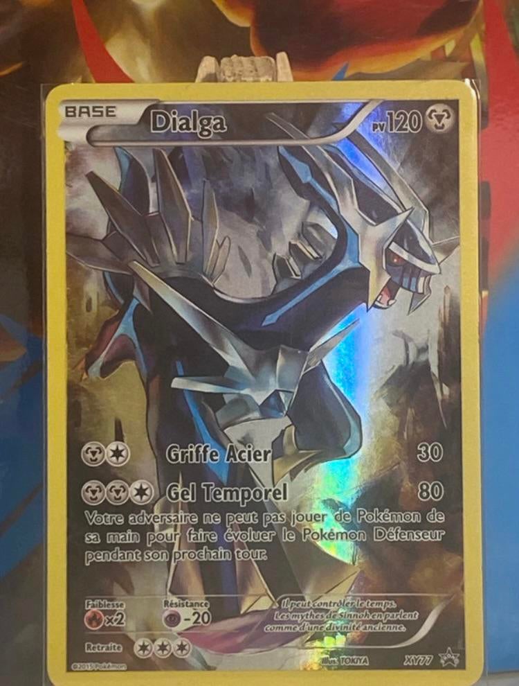 palkia xy 77, Ophalen of Verzenden, Zo goed als nieuw, Overige typen, Foil