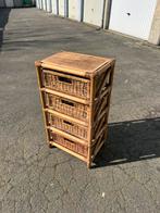 Petit meuble en rotin, Maison & Meubles, Armoires | Commodes, Enlèvement, Utilisé