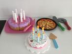 Speelgoed taartjes en pizza, Ophalen, Zo goed als nieuw