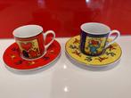 Keith Haring espresso kopjes Könitz porselein, Ophalen of Verzenden, Nieuw, Porselein, Kop en/of schotel