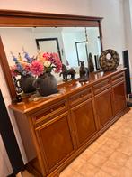 Dressoir met spiegel in kersenhout, Ophalen, Kersenhout