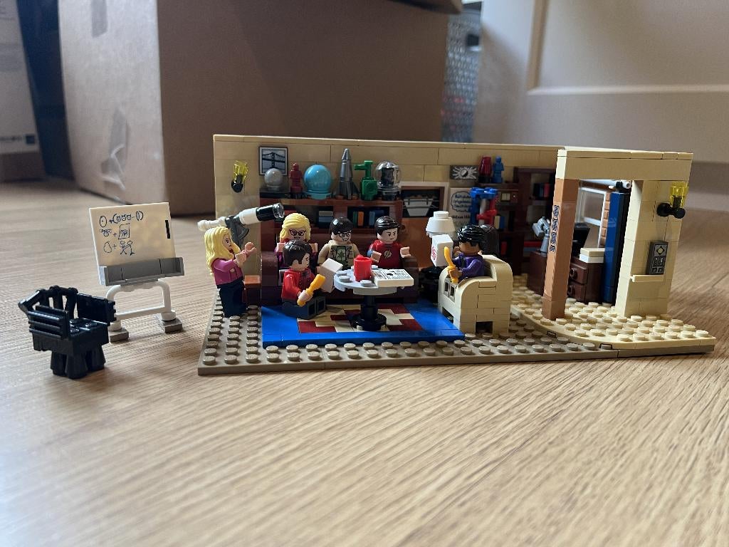 The Big Bang theory Lego set, Collections, Jouets, Enlèvement, Utilisé