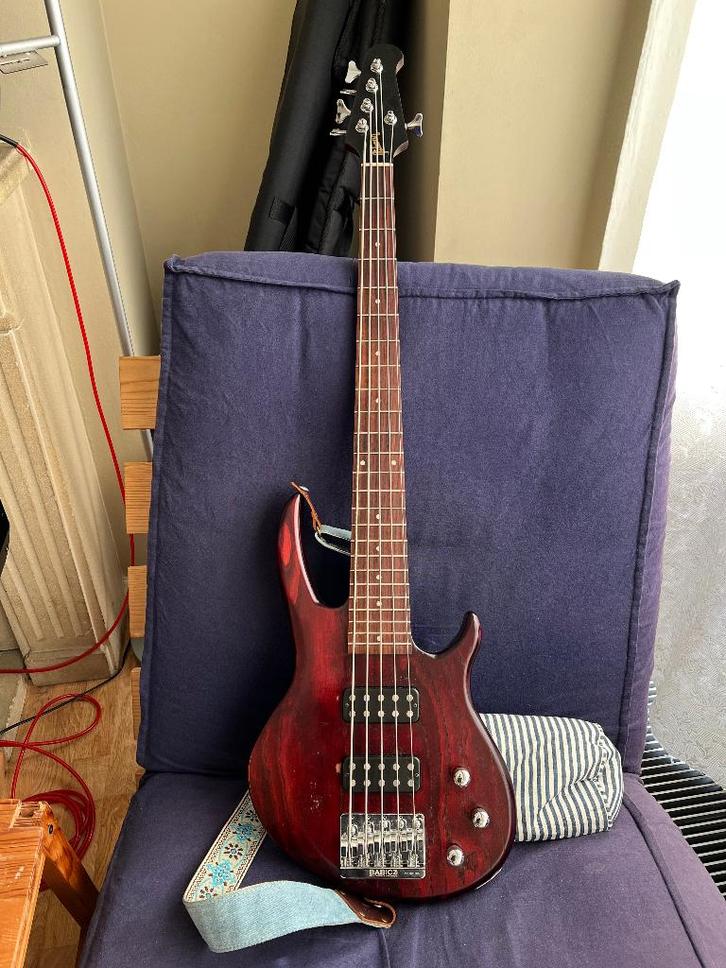 5-snarige basgitaar/ elektrische bas Gibson EB 5, Muziek en Instrumenten, Snaarinstrumenten | Gitaren | Bas, Zo goed als nieuw