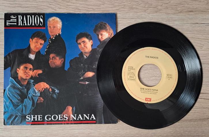 The Radios - She Goes Nana, CD & DVD, Vinyles Singles, Utilisé, Single, Pop, 7 pouces, Enlèvement ou Envoi