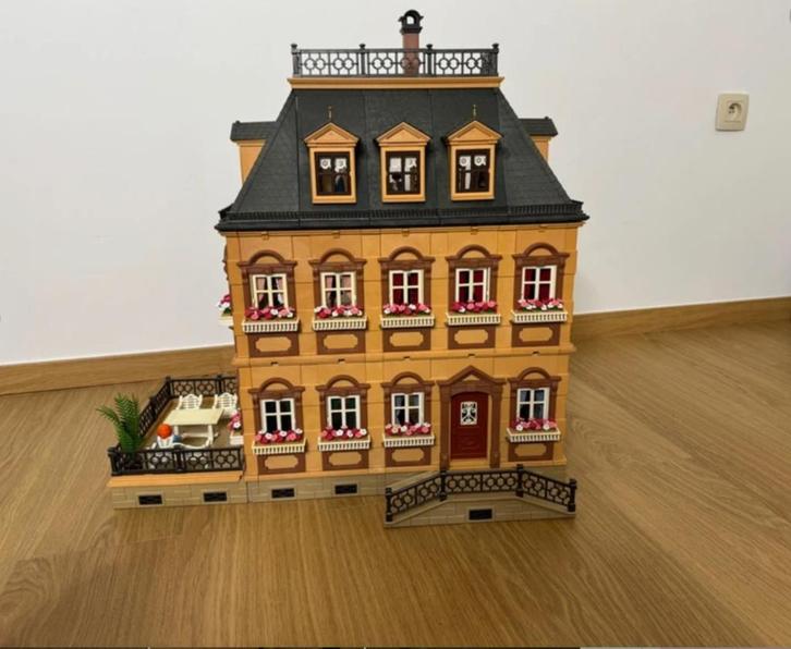 Playmobil House Belle Époque Villa + extra verdieping, Kinderen en Baby's, Speelgoed | Playmobil, Gebruikt, Complete set, Ophalen of Verzenden