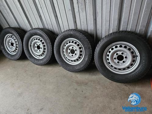 8mm! Originele Mercedes Sprinter 16 inch stalen velgen 6x130, Auto-onderdelen, Banden en Velgen, Banden en Velgen, Zomerbanden